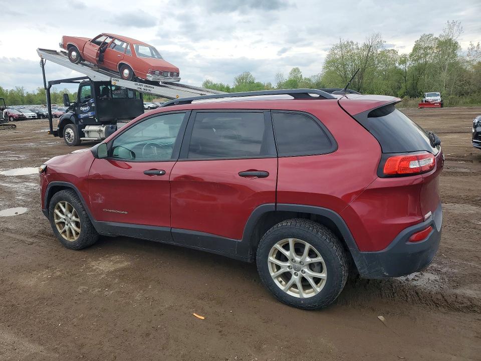 2016 Jeep Cherokee მანქანა იყიდება აუქციონზე, vin: 1C4PJLABXGW167891, აუქციონის ნომერი: 52495766
