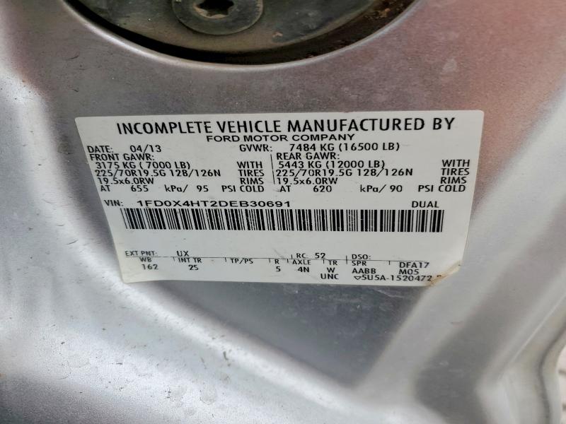 Продаж на аукціоні авто 2013 Ford F-450, vin: 1FD0X4HT2DEB30691, номер лоту: 52503216
