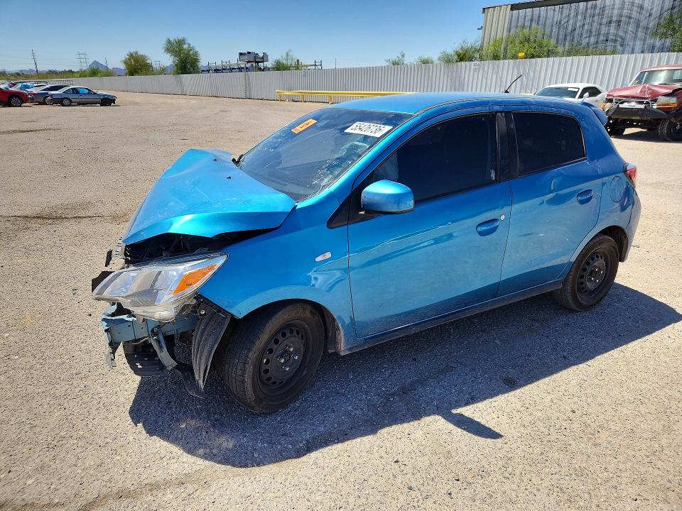 55426736 :رقم المزاد ، ML32AUHJ8MH014264 vin ، 2021 Mitsubishi Mirage مزاد بيع