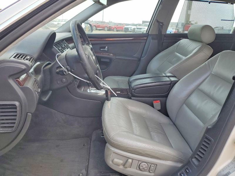 2001 Audi A8 მანქანა იყიდება აუქციონზე, vin: WAUML54D01N012315, აუქციონის ნომერი: 54702026