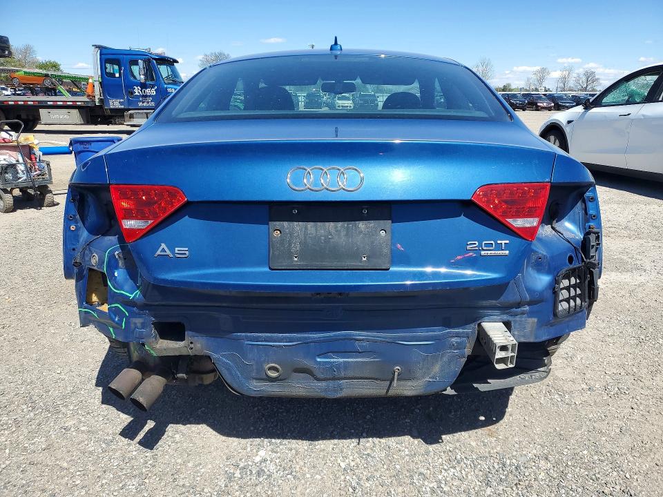 2011 Audi A5 მანქანა იყიდება აუქციონზე, vin: WAUWFBFR0BA022200, აუქციონის ნომერი: 52928886