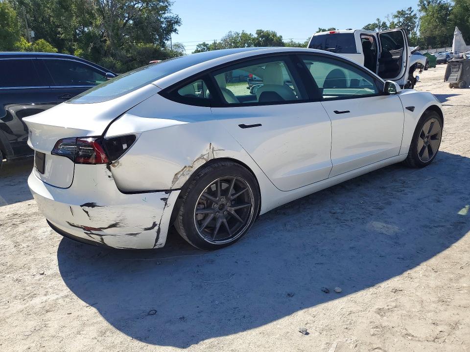 2021 Tesla Model 3 მანქანა იყიდება აუქციონზე, vin: 5YJ3E1EA0MF989821, აუქციონის ნომერი: 53580876