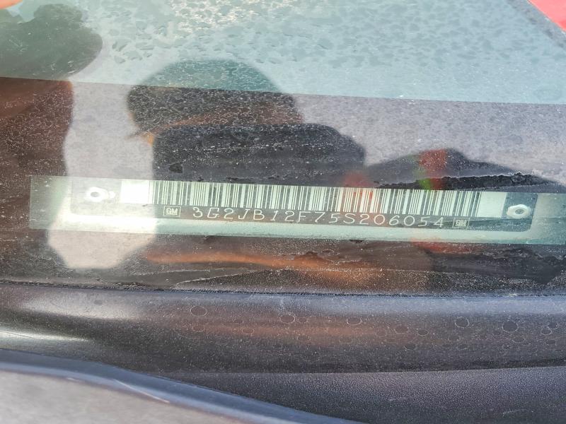 Продаж на аукціоні авто 2005 Pontiac Sunfire, vin: 3G2JB12F75S206054, номер лоту: 52359956