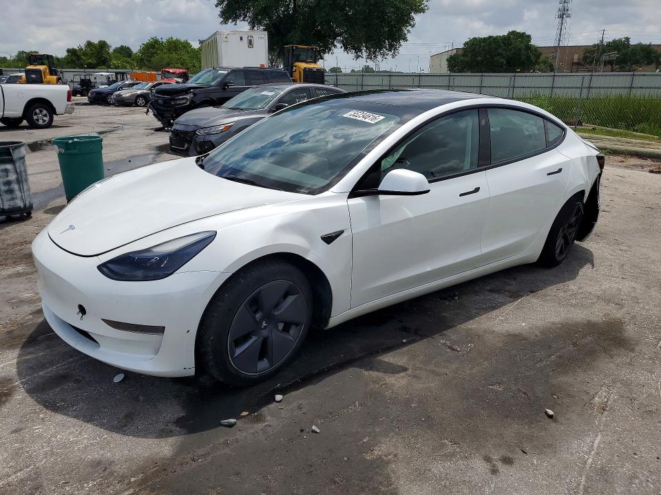 55234616 :رقم المزاد ، 5YJ3E1EA6PF656060 vin ، 2023 Tesla Model 3 مزاد بيع