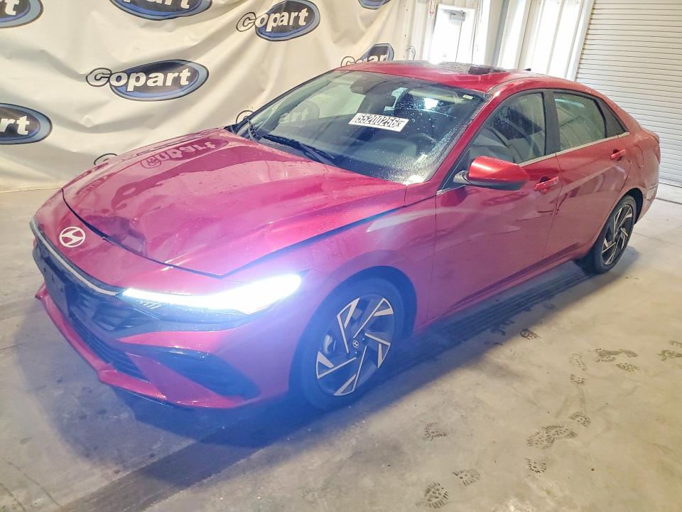 Продажа на аукционе авто 2025 Hyundai Elantra, vin: KMHLS4DG6SU026261, номер лота: 55200256