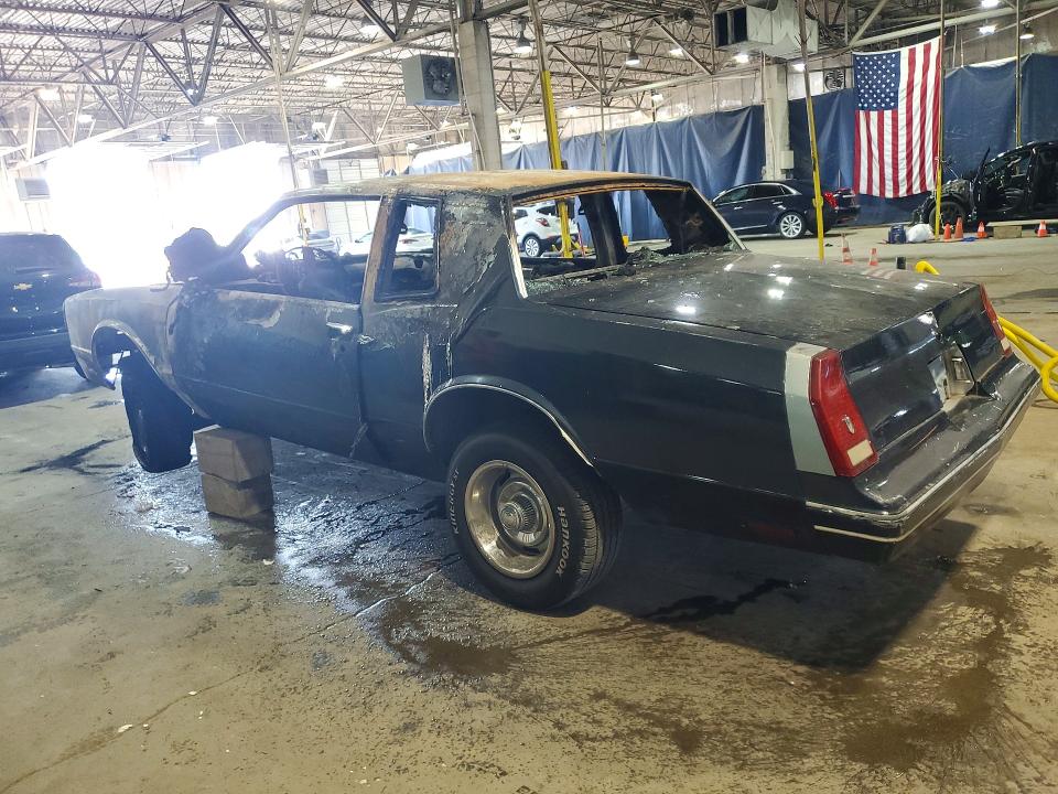 55372636 :رقم المزاد ، 1G1GZ37H5GR160648 vin ، 1986 Chevrolet Monte Carlo مزاد بيع