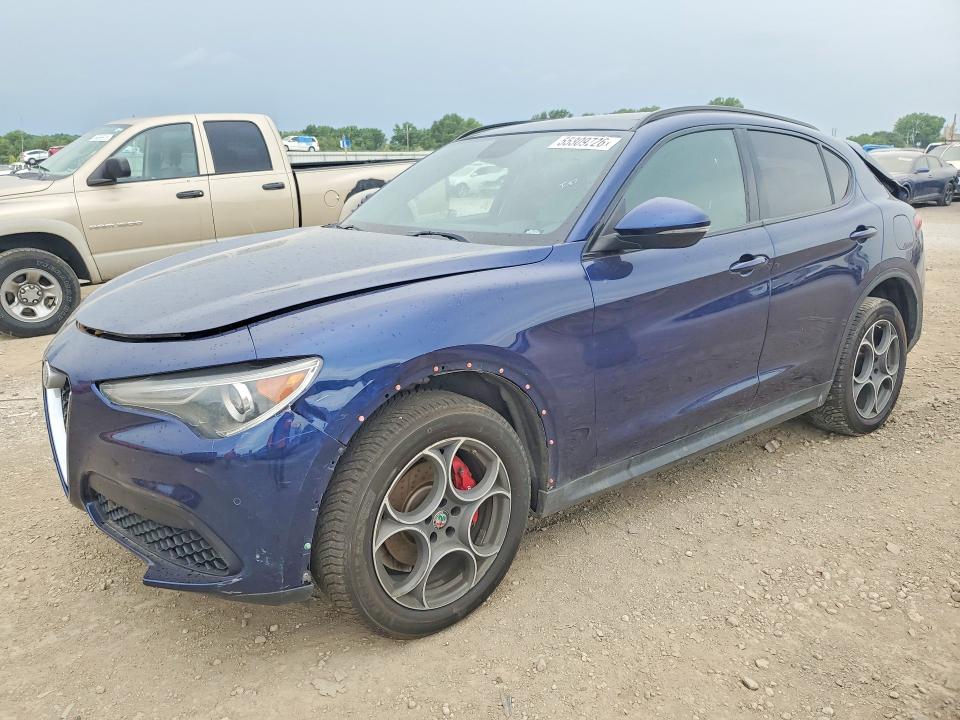 Auction sale of the 2018 Alfa Romeo Stelvio, vin: ZASFAKNN4J7B78596, lot number: 55309726