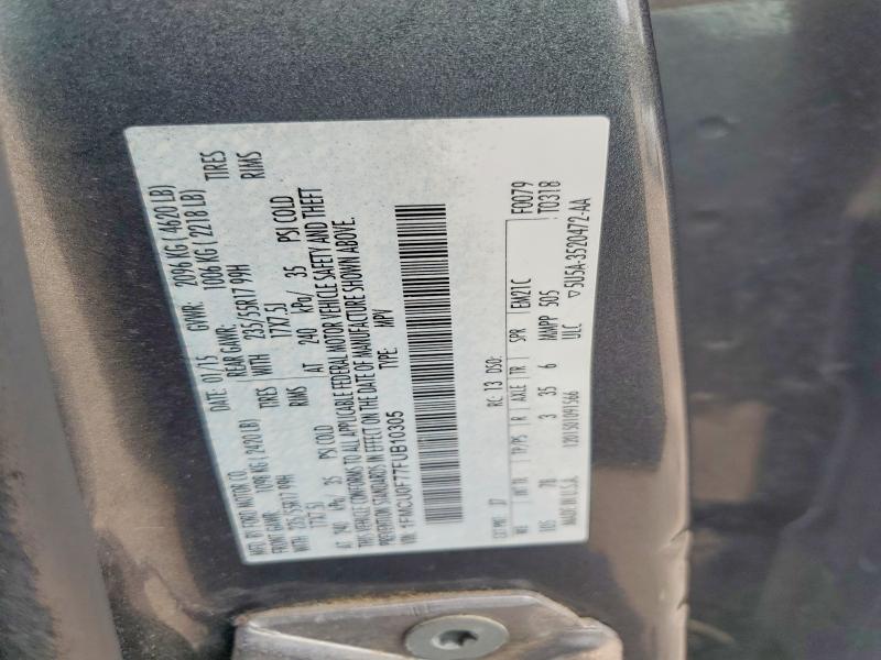 Aukcja sprzedaży 2015 Ford Escape, vin: 1FMCU0F77FUB10305, numer aukcji: 51992176