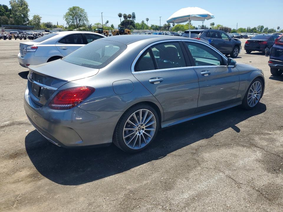 2020 Mercedes-benz C მანქანა იყიდება აუქციონზე, vin: WDDWF8DBXLR564540, აუქციონის ნომერი: 52251306
