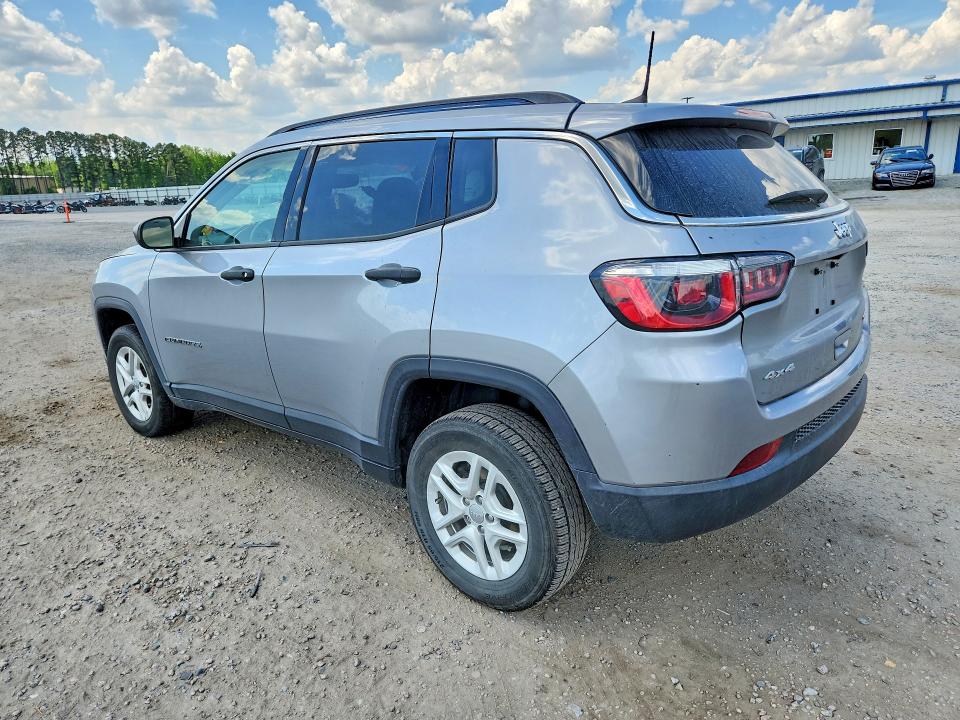 2019 Jeep Compass მანქანა იყიდება აუქციონზე, vin: 3C4NJDAB4KT598738, აუქციონის ნომერი: 54182596