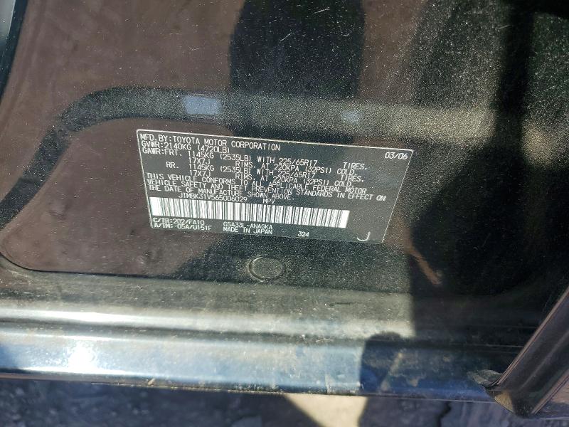 Продаж на аукціоні авто 2006 Toyota Rav4, vin: JTMBK31V565006029, номер лоту: 53599996