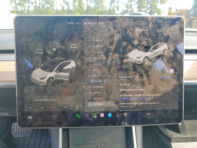 Aukcja sprzedaży 2020 Tesla Model 3, vin: 5YJ3E1EA4LF709025, numer aukcji: 54087596