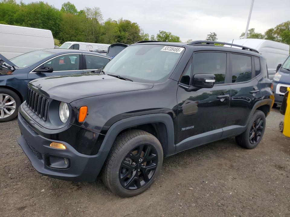 Auction sale of the 2018 Jeep Renegade, vin: ZACCJBBBXJPH09664, lot number: 53738466