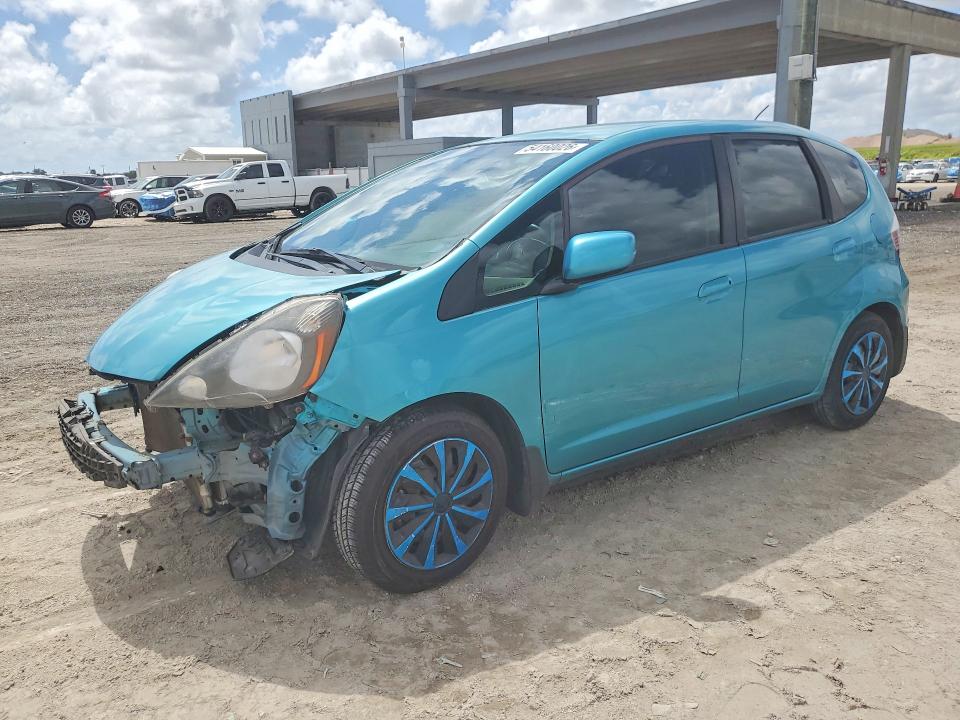 2013 Honda Fit მანქანა იყიდება აუქციონზე, vin: JHMGE8H31DC018748, აუქციონის ნომერი: 54160026