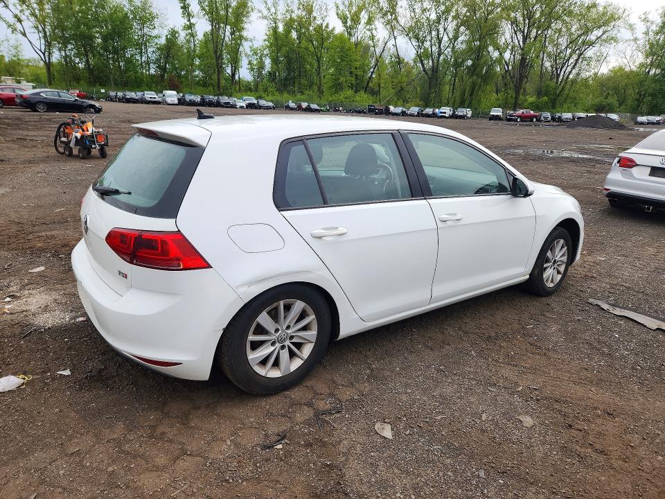 53190696 :رقم المزاد ، 3VW217AU9GM053350 vin ، 2016 Volkswagen Golf مزاد بيع