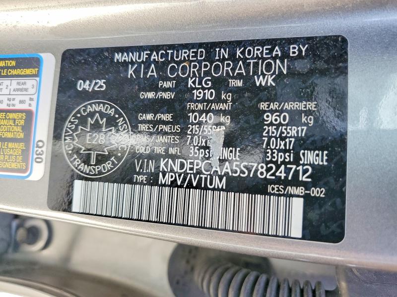 Aukcja sprzedaży 2025 Kia Seltos, vin: KNDEPCAA5S7824712, numer aukcji: 50988336