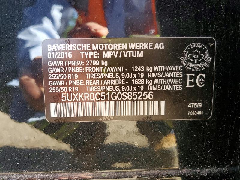 Продажа на аукционе авто 2016 Bmw X5, vin: 5UXKR0C51G0S85256, номер лота: 53456756