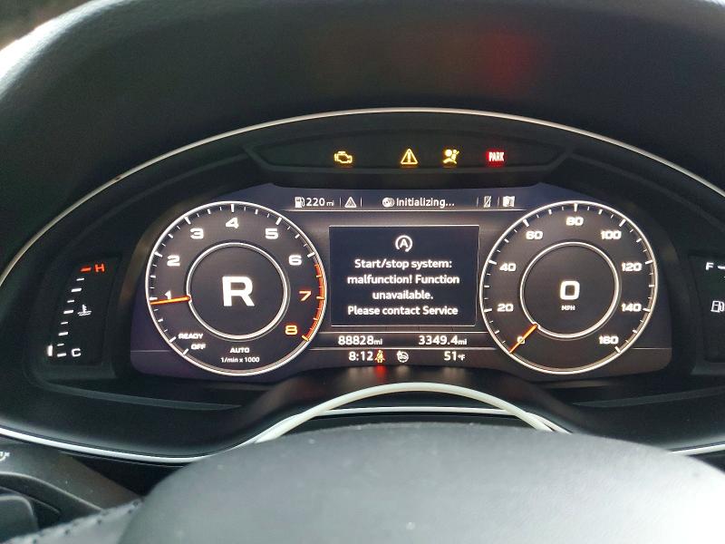 53251396 :رقم المزاد ، WA1LAAF76JD045808 vin ، 2018 Audi Q7 مزاد بيع