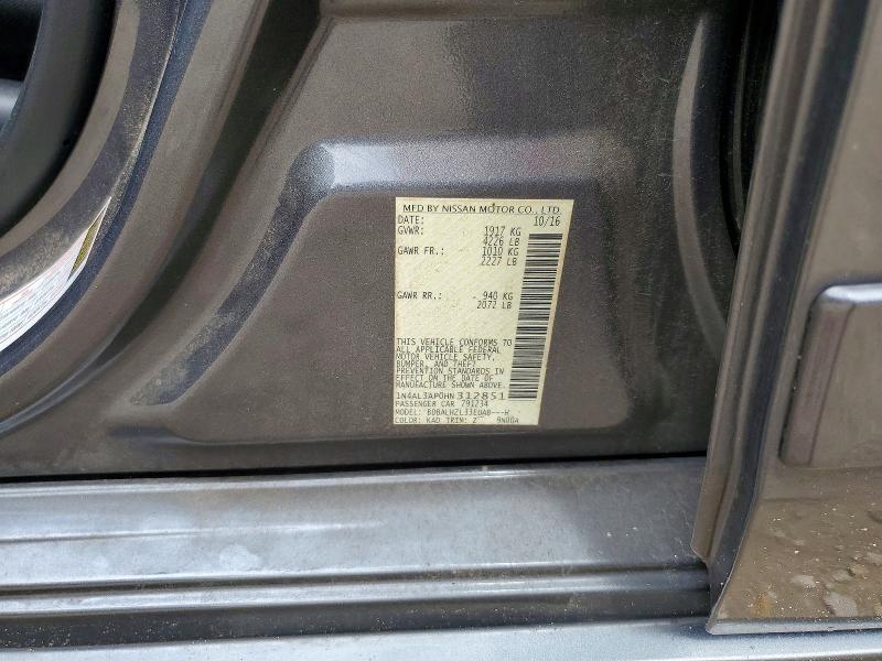 Aukcja sprzedaży 2017 Nissan Altima, vin: 1N4AL3AP0HN312851, numer aukcji: 55065346