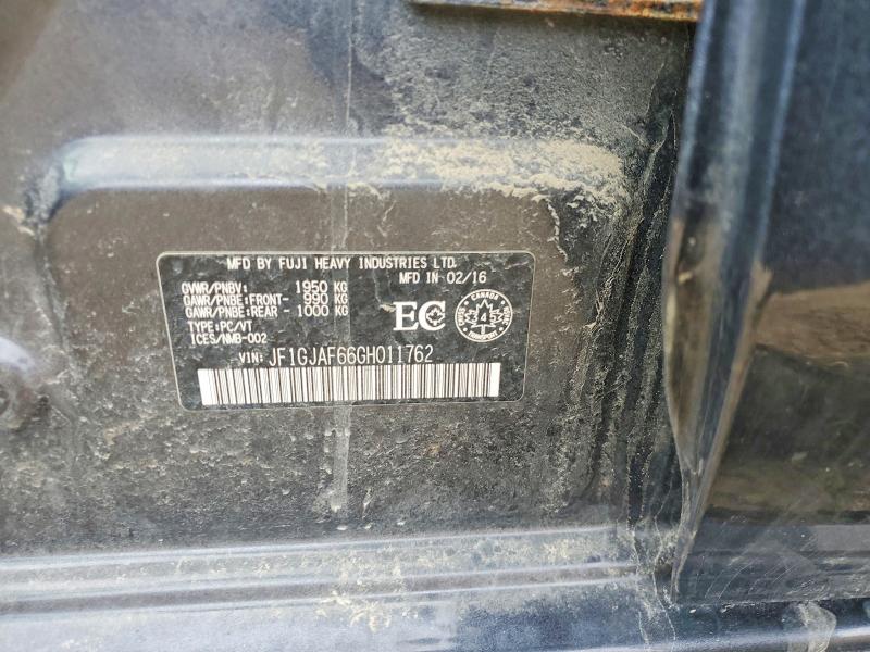 Продаж на аукціоні авто 2016 Subaru Impreza, vin: JF1GJAF66GH011762, номер лоту: 52117306