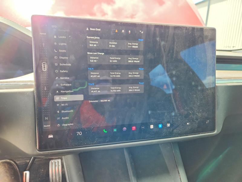 51589096 :رقم المزاد ، 5YJSA1E56MF436665 vin ، 2021 Tesla Model S مزاد بيع
