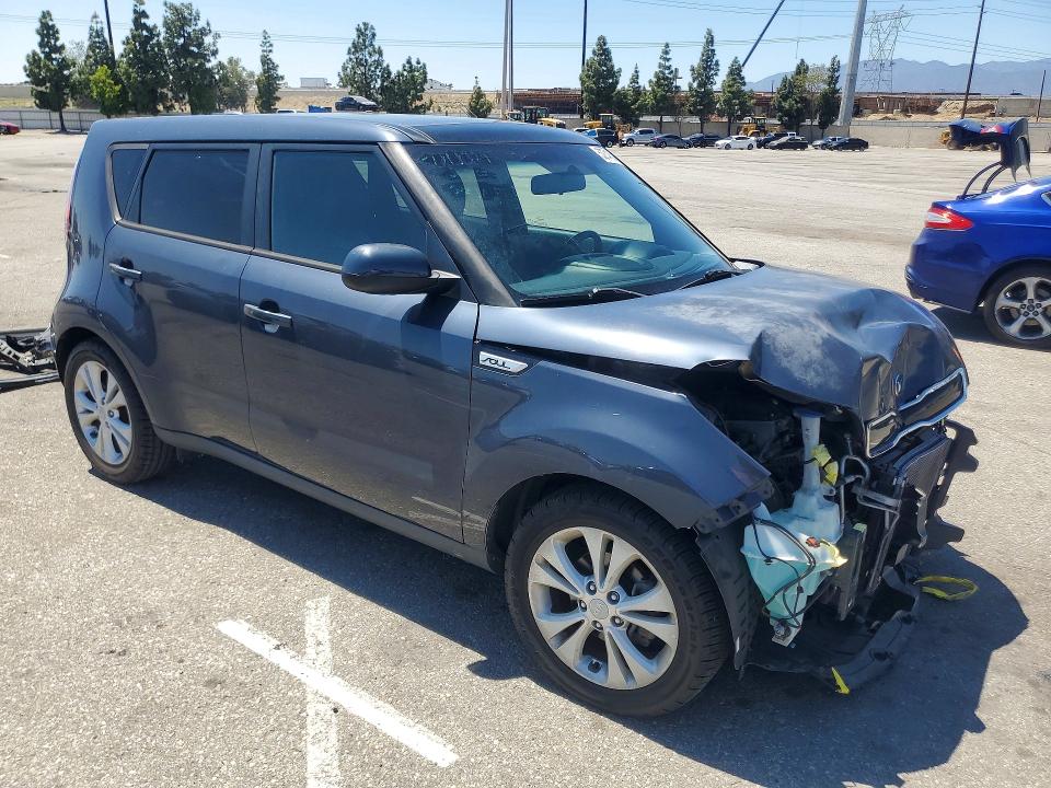 52743046 :رقم المزاد ، KNDJP3A58F7201186 vin ، 2015 Kia Soul مزاد بيع