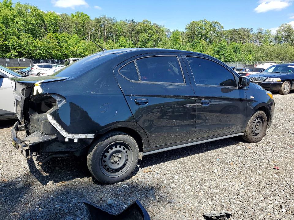 Продаж на аукціоні авто 2022 Mitsubishi Mirage, vin: ML32FUFJ8NHF09346, номер лоту: 53138716