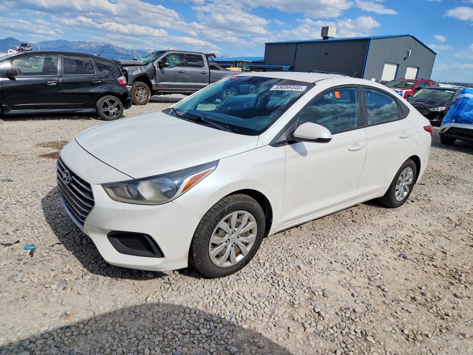 55056446 :رقم المزاد ، 3KPC24A67LE112128 vin ، 2020 Hyundai Accent مزاد بيع