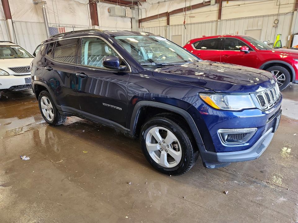 52230176 :رقم المزاد ، 3C4NJDBB9LT145294 vin ، 2020 Jeep Compass مزاد بيع