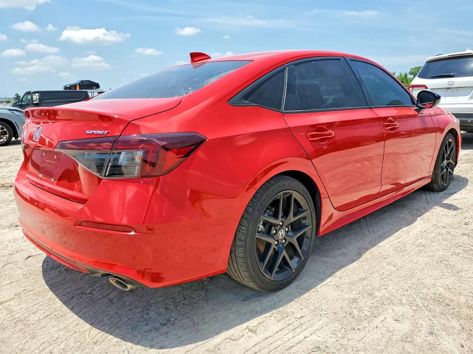 2025 Honda Civic მანქანა იყიდება აუქციონზე, vin: 2HGFE2F55SH538607, აუქციონის ნომერი: 55002666