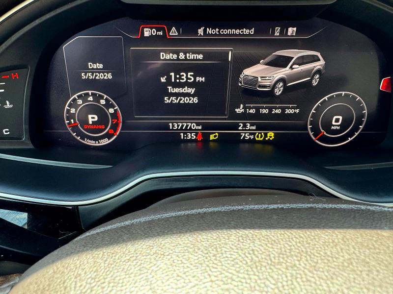 Продажа на аукционе авто 2018 Audi Q7, vin: WA1LAAF70JD001772, номер лота: 52876176