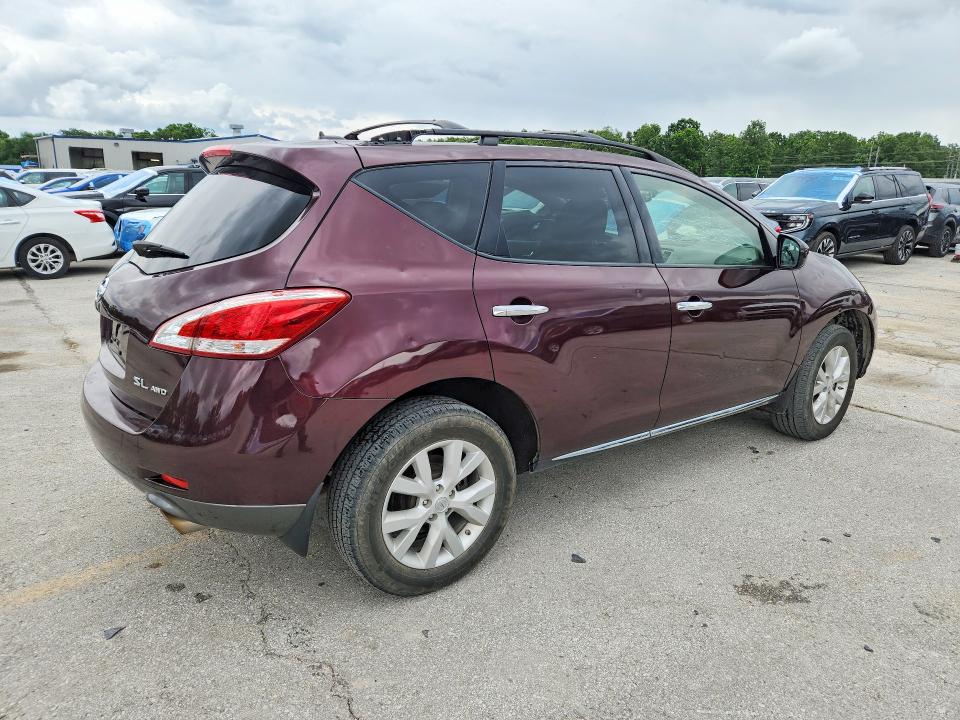 2014 Nissan Murano მანქანა იყიდება აუქციონზე, vin: JN8AZ1MW2EW506825, აუქციონის ნომერი: 54992226