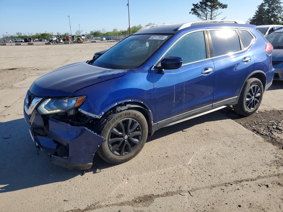 2017 Nissan Rogue მანქანა იყიდება აუქციონზე, vin: 5N1AT2MV6HC809280, აუქციონის ნომერი: 52177906