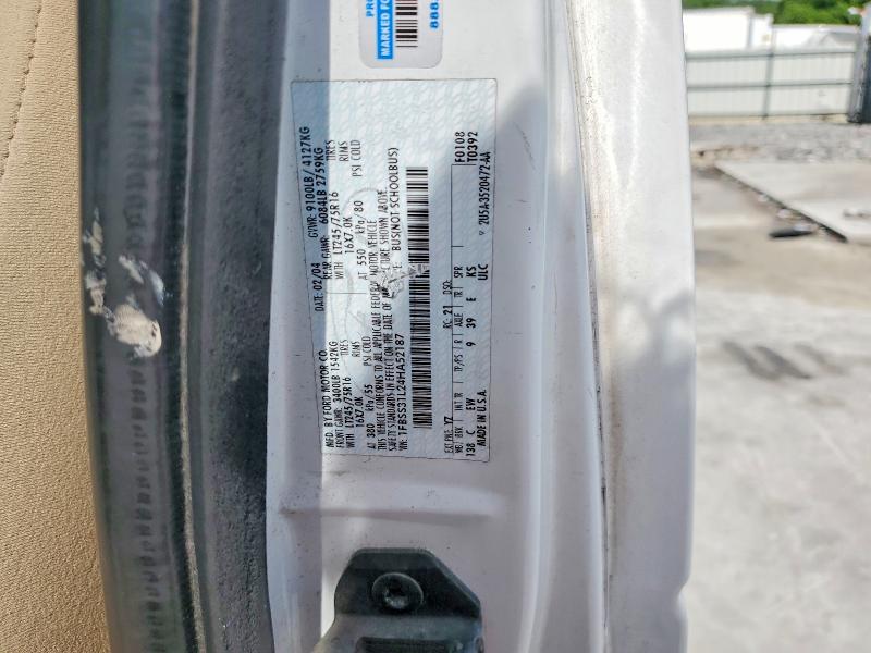 Продаж на аукціоні авто 2004 Ford Econoline, vin: 1FBSS31L24HA52187, номер лоту: 54496136