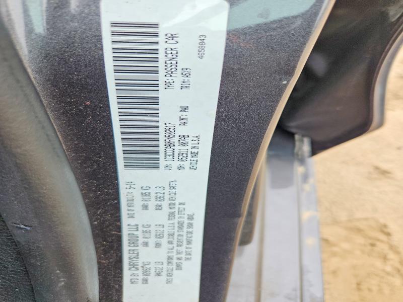 Продаж на аукціоні авто 2015 Chrysler 200, vin: 1C3CCCAB0FN502917, номер лоту: 52784676