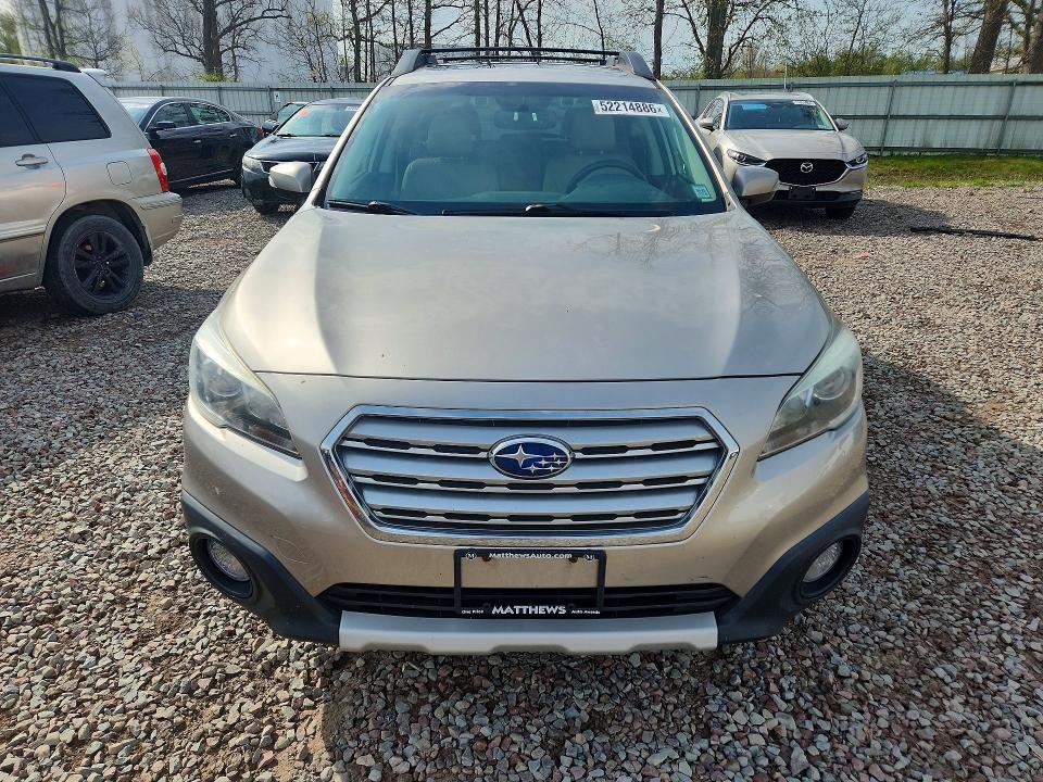 2015 Subaru Outback მანქანა იყიდება აუქციონზე, vin: 4S4BSANC1F3352857, აუქციონის ნომერი: 52214886