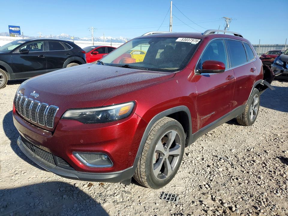 2019 Jeep Cherokee მანქანა იყიდება აუქციონზე, vin: 1C4PJMDN4KD132084, აუქციონის ნომერი: 53037976