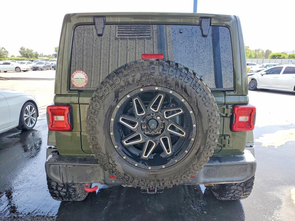 52249276 :رقم المزاد ، 1C4HJXFN7MW744466 vin ، 2021 Jeep Wrangler Unlimited مزاد بيع