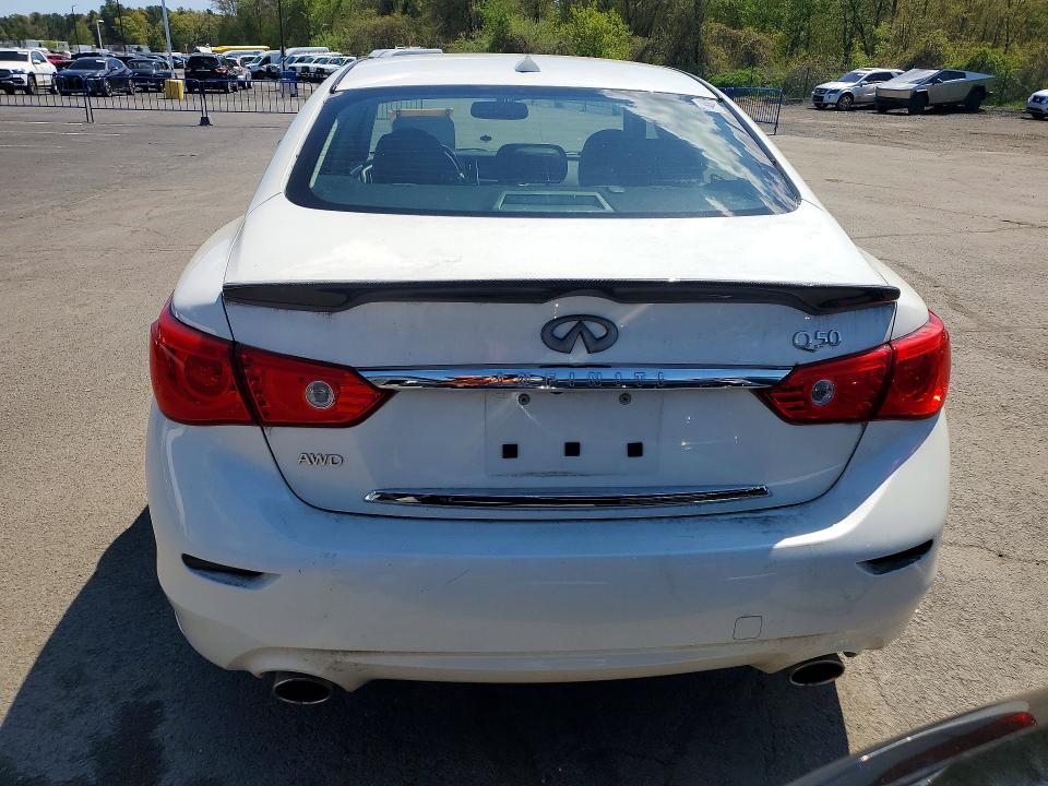 52289296 :رقم المزاد ، JN1EV7AR8HM837874 vin ، 2017 Infiniti Q50 مزاد بيع