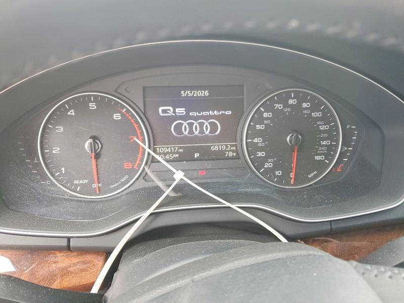 Aukcja sprzedaży 2018 Audi Q5, vin: WA1ANAFY6J2051656, numer aukcji: 48880566