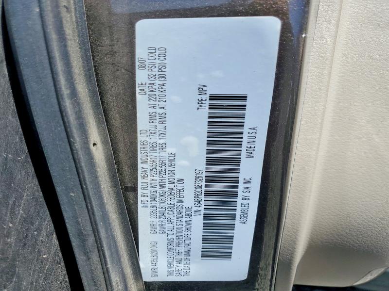 Продажа на аукционе авто 2008 Subaru Outback, vin: 4S4BP62C087326197, номер лота: 52044076