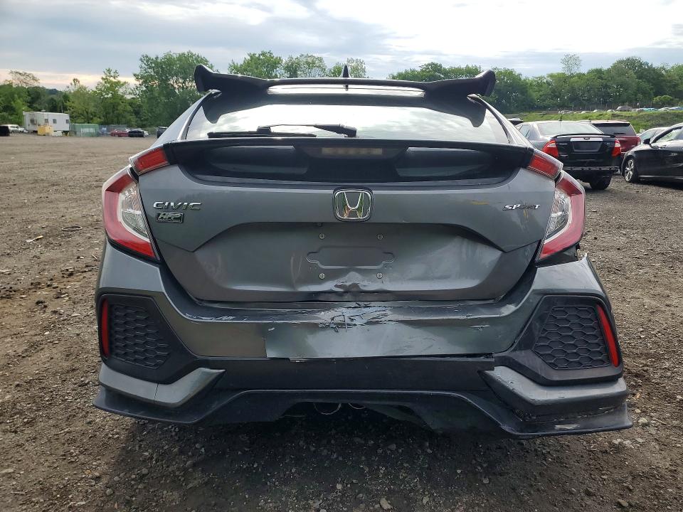 53995756 :رقم المزاد ، SHHFK7H48JU412396 vin ، 2018 Honda Civic مزاد بيع