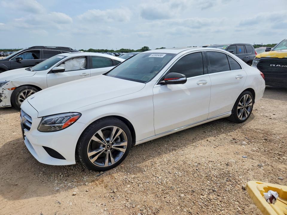 52300456 :رقم المزاد ، 55SWF8DB0KU285014 vin ، 2019 Mercedes-benz C مزاد بيع