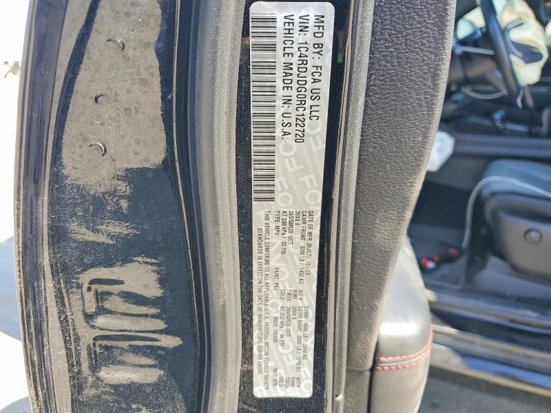 Aukcja sprzedaży 2024 Dodge Durango, vin: 1C4RDJDG0RC122720, numer aukcji: 53896336