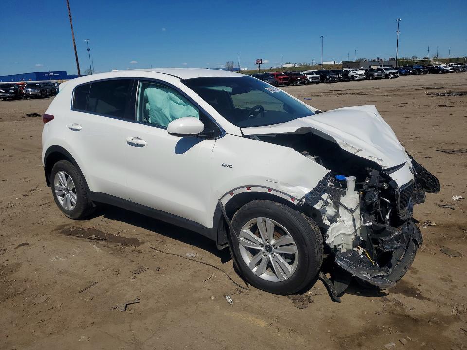 2019 Kia Sportage მანქანა იყიდება აუქციონზე, vin: KNDPMCAC5K7532402, აუქციონის ნომერი: 53728716