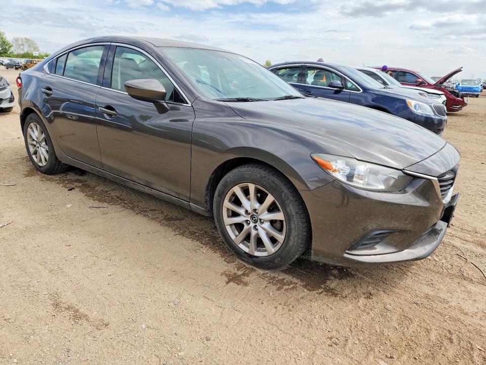 2016 Mazda 6 მანქანა იყიდება აუქციონზე, vin: JM1GJ1U52G1461065, აუქციონის ნომერი: 52533506