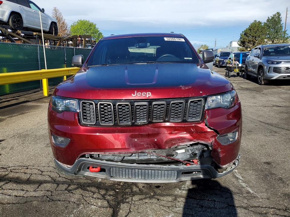 2019 Jeep Grand Cherokee მანქანა იყიდება აუქციონზე, vin: 1C4RJFLG3KC758660, აუქციონის ნომერი: 52086196