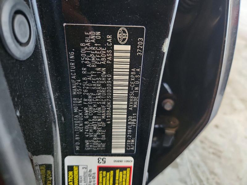 Продаж на аукціоні авто 2025 Toyota Camry, vin: 4T1DBADK7SU000940, номер лоту: 54292626