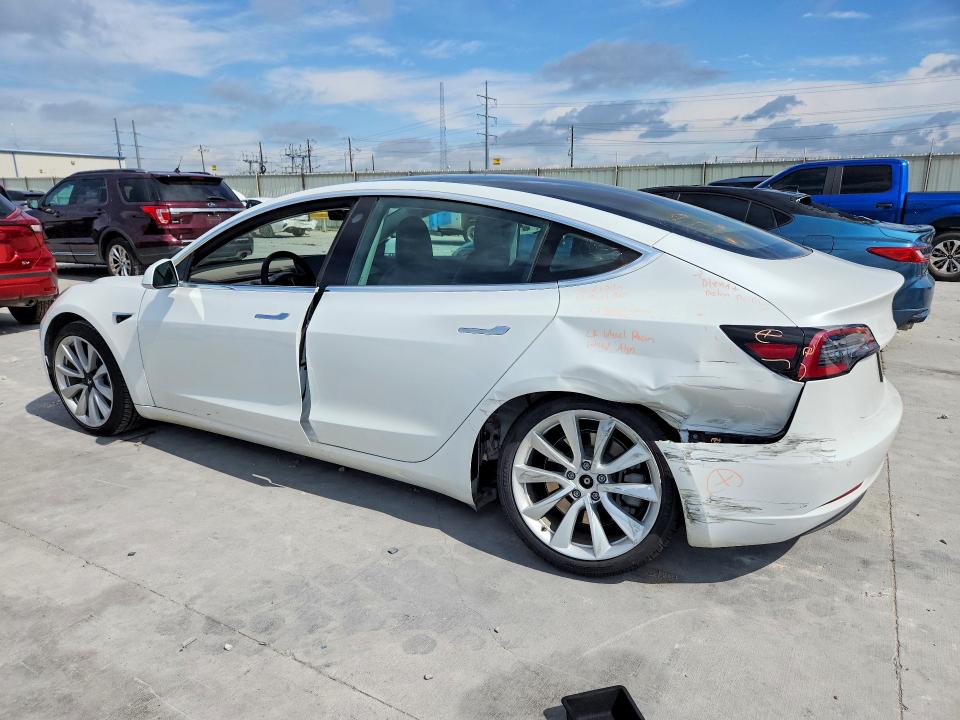 2020 Tesla Model 3 მანქანა იყიდება აუქციონზე, vin: 5YJ3E1EA3LF802473, აუქციონის ნომერი: 54334236