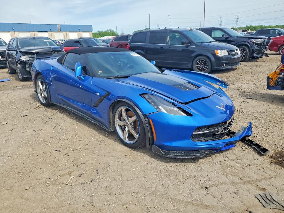 2014 Chevrolet Corvette მანქანა იყიდება აუქციონზე, vin: 1G1YD3D74E5132052, აუქციონის ნომერი: 55027186